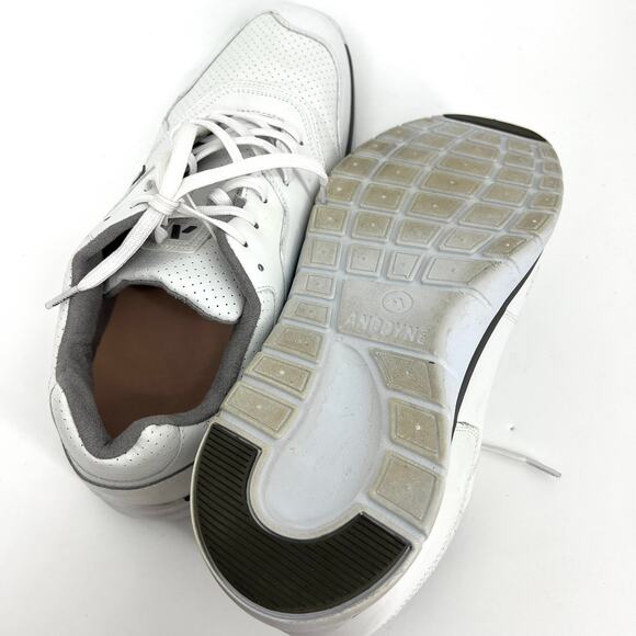 Anodyne No. 50 White Sport Trainer Sneaker Shoes Men's Size 13 Extra Wide USA - Picture 6 of 9